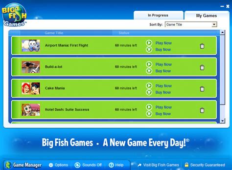 big fish website.